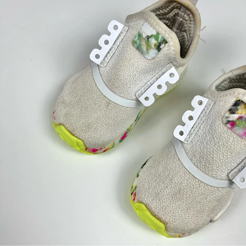 Adidas NMD R1 White Summer Toddler Sneakers